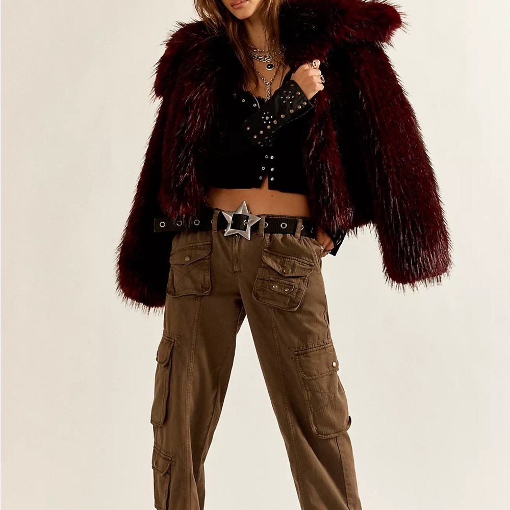 Moonlight Glam Faux Fur Jacket